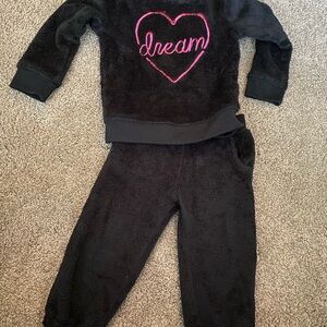 Garanimals Black Fleece Outfit for Kids